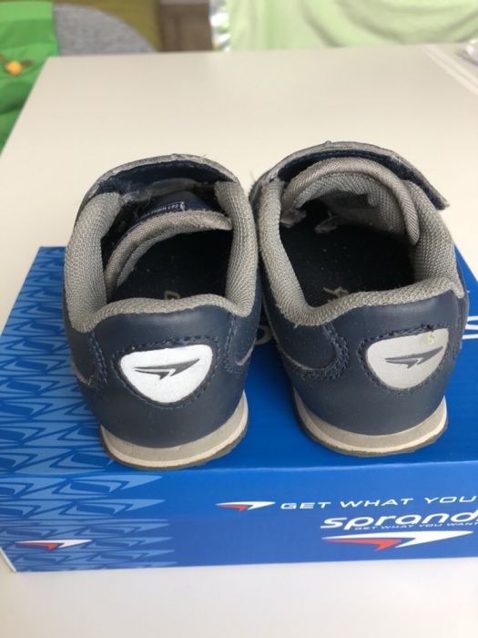 Buty sportowe sprandi 25 granatowe wiosenne chłopięce