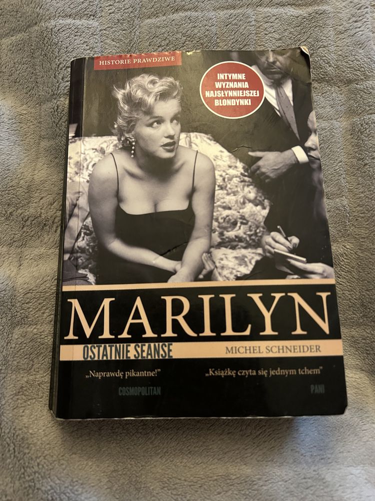 Książka „Marilyn ostatnie seanse” M. Schneider