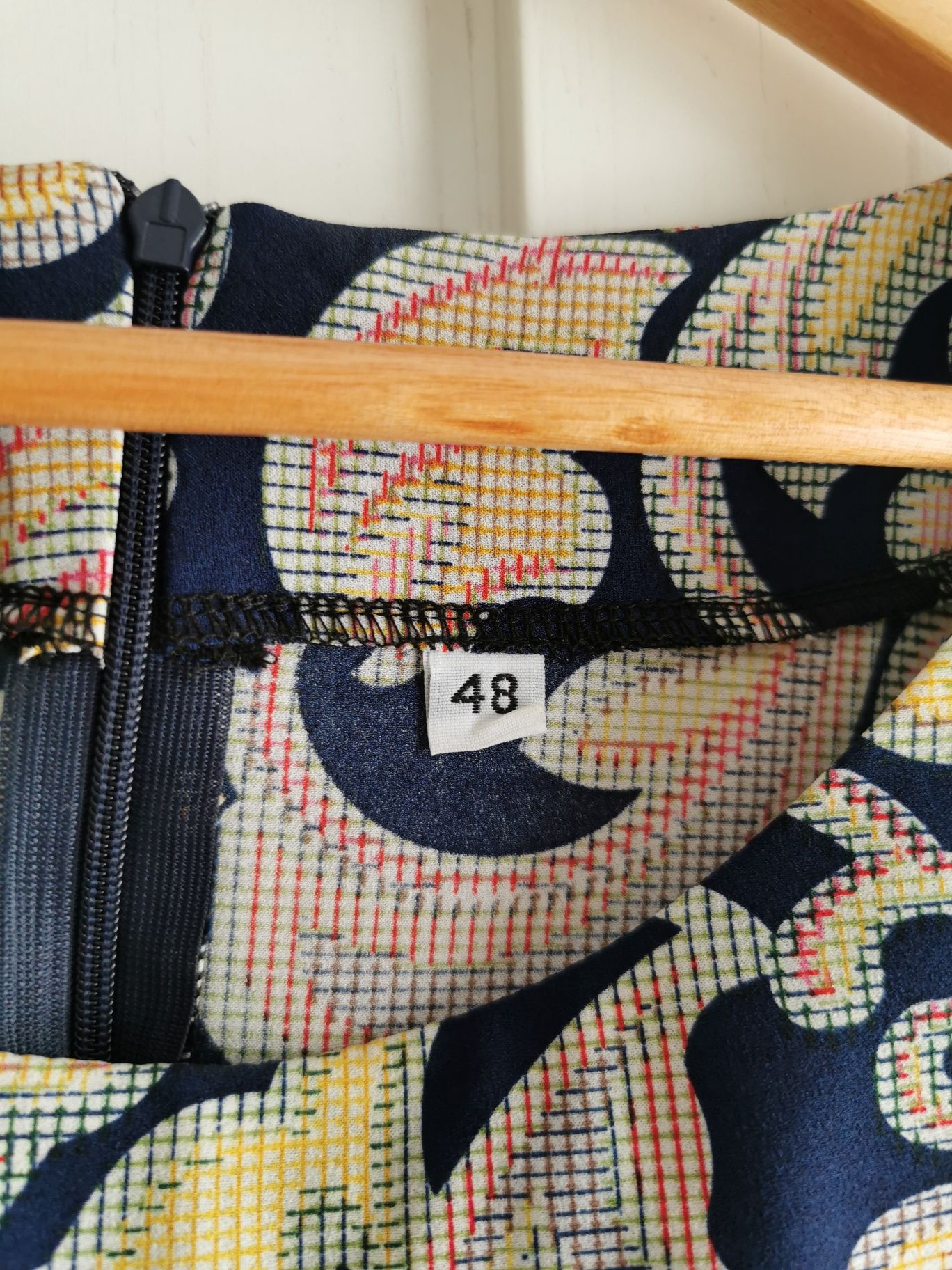 Sukienka we wzory 4XL-48