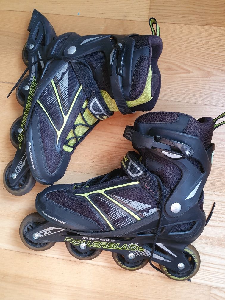 Rollerblade Bravo 44.5 wkladka 29cm sg5 80mm 82a rolki fitness