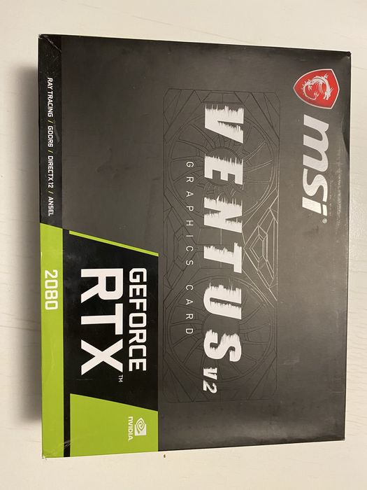 Placa grafica Nvidea msi 2080 ventus v2 8gb DDR6