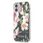 Etui Guess N.3 Flower Collection Na Iphone 12 Mini - Granatowe