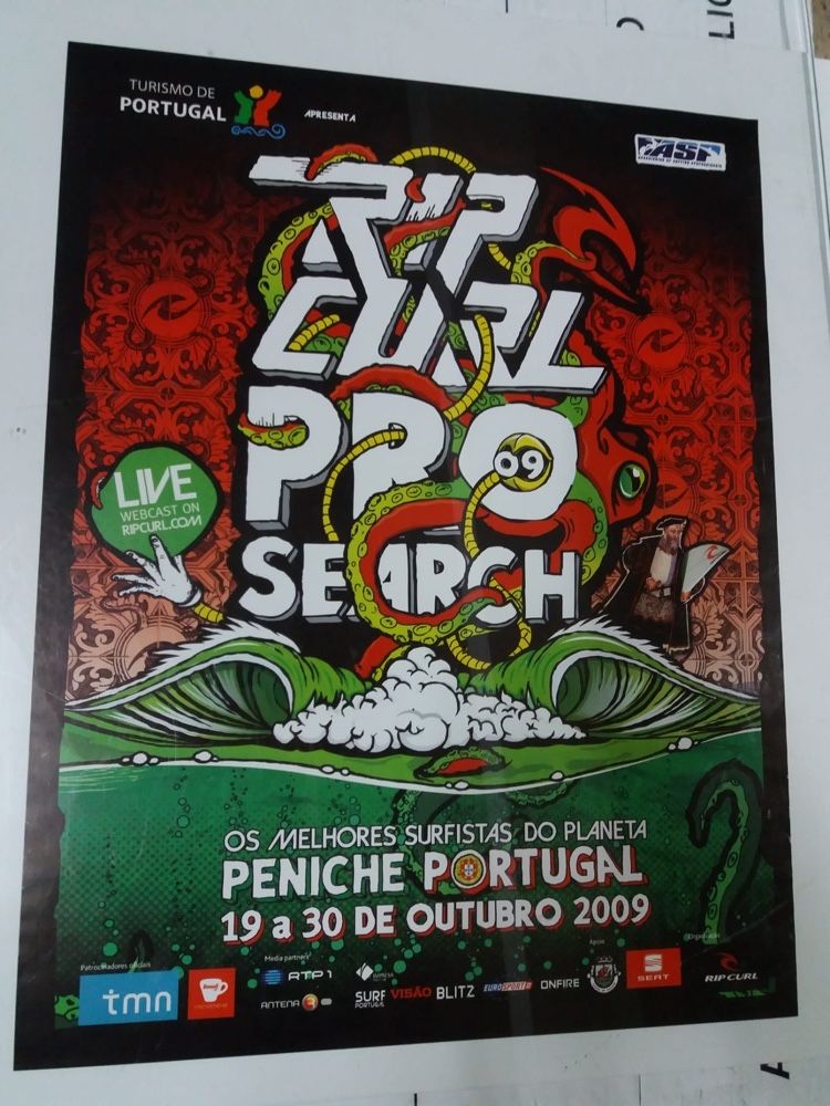 2 Poster campeonato surf Peniche 2009