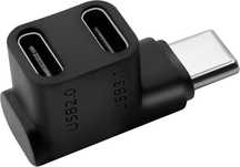 Gelrhonr Rozdzielacz USB C, typ C na USB 3,1 PD100 W