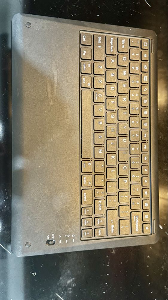 Teclado bluetooth preto