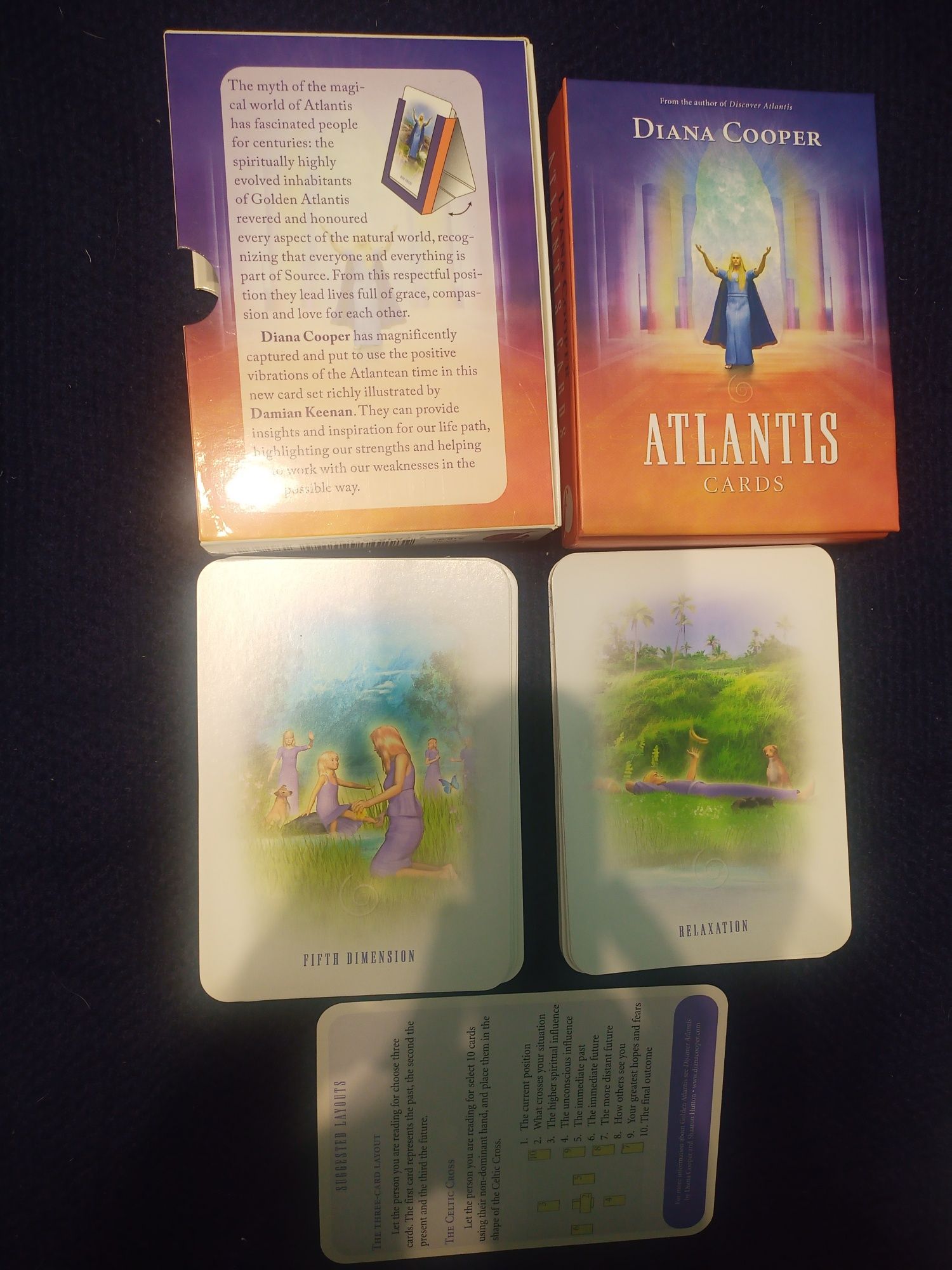Diana Cooper Atlantis cards