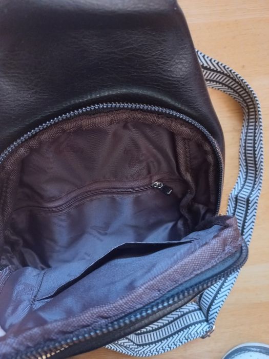 Шкіряна сумка на плече Virginia Conti