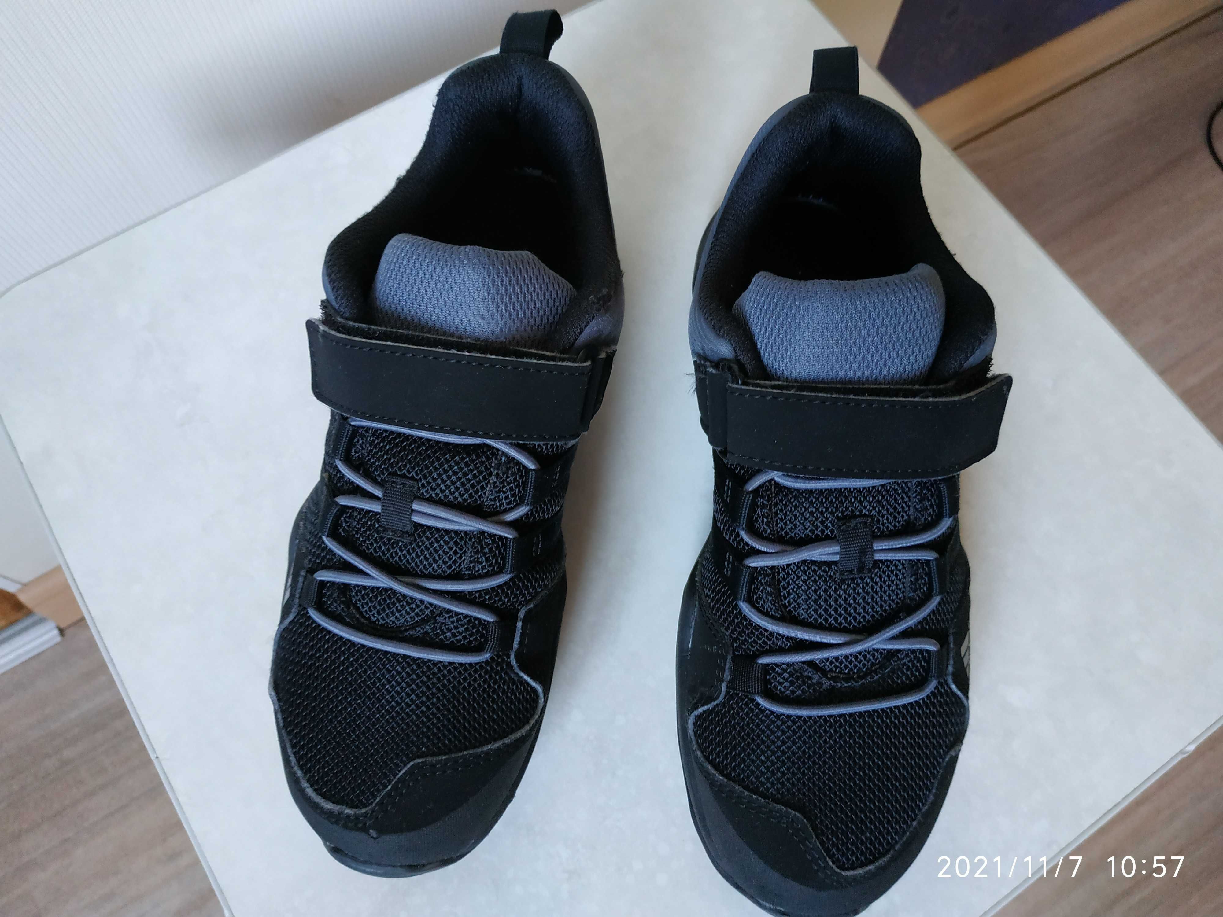 Ботинки кроссовки Адидас Adidas TERREX AX 2P CF K US 2 стелька 21,5 см