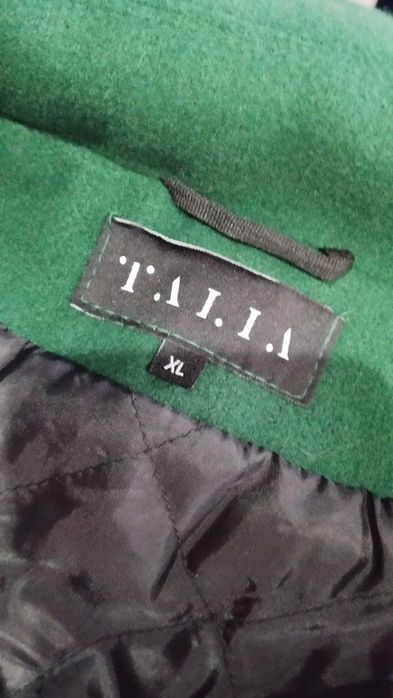 Płaszcz 42/44 zielony