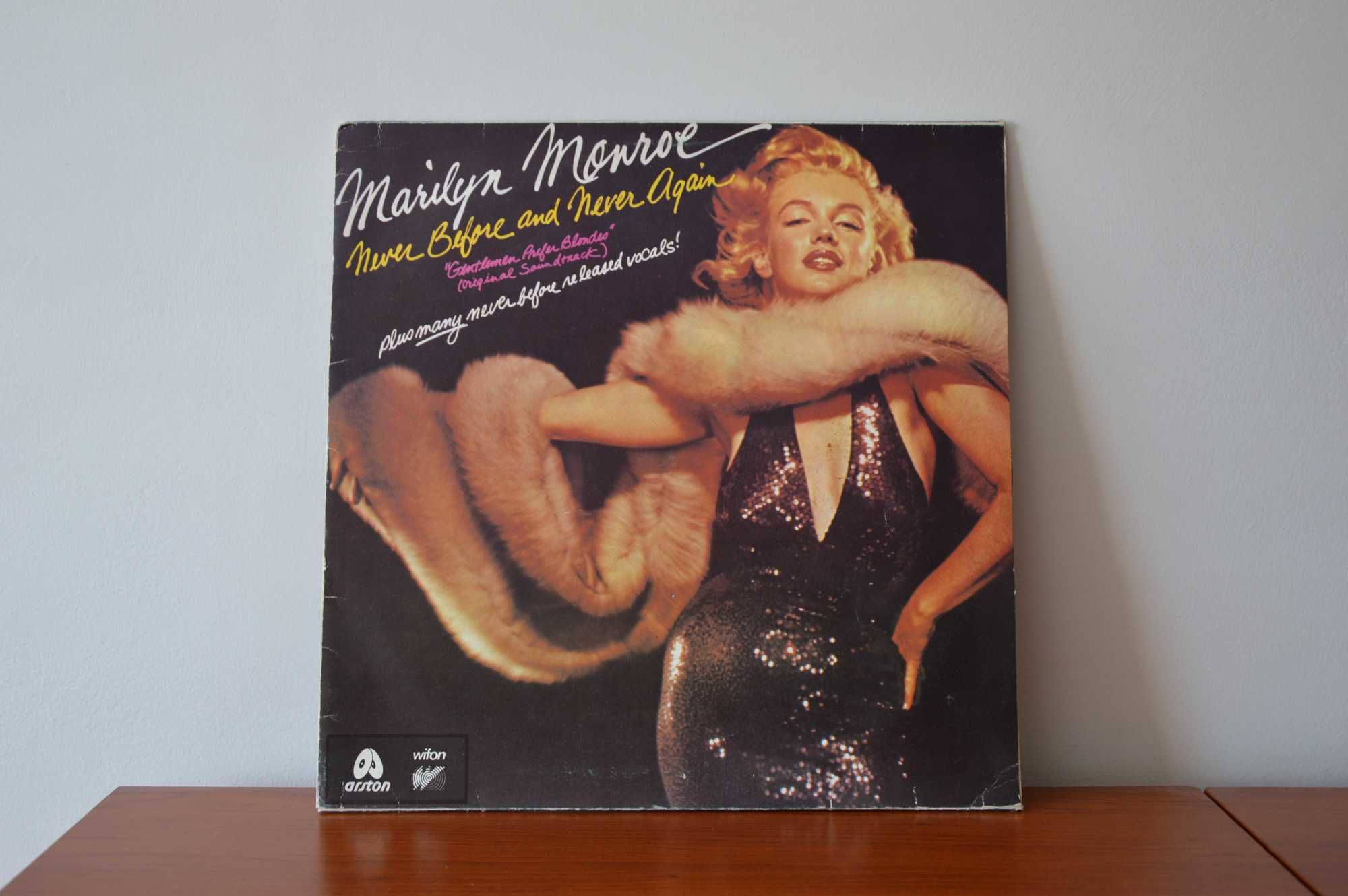 Marilyn Monroe never before and never again winyl