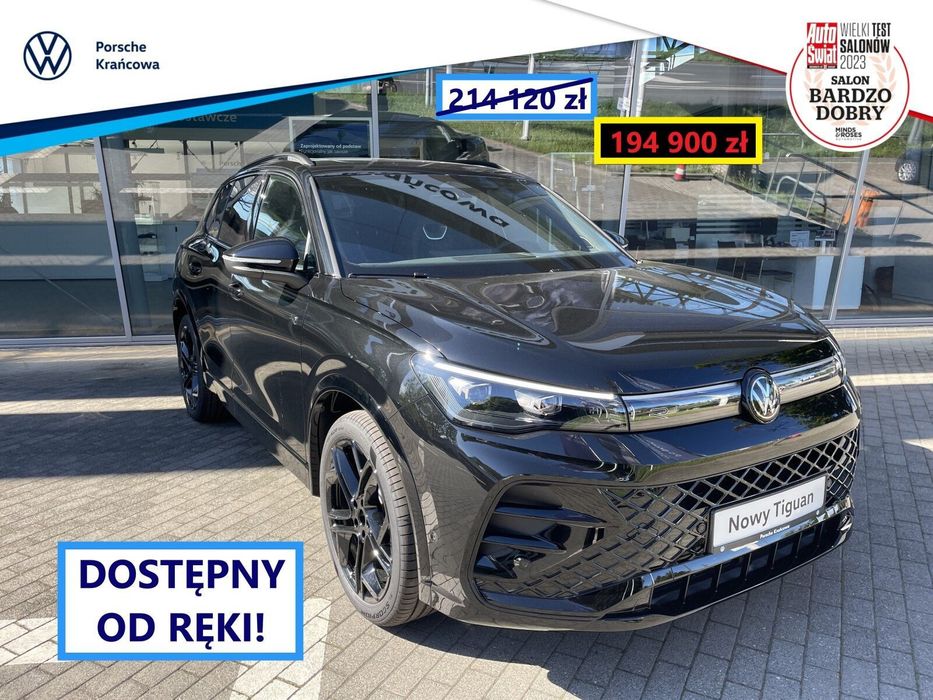 Volkswagen Tiguan R-Line Plus 1,5 eTSI 150KM automatyczna, DSG, Pakiet Comfort, Tech