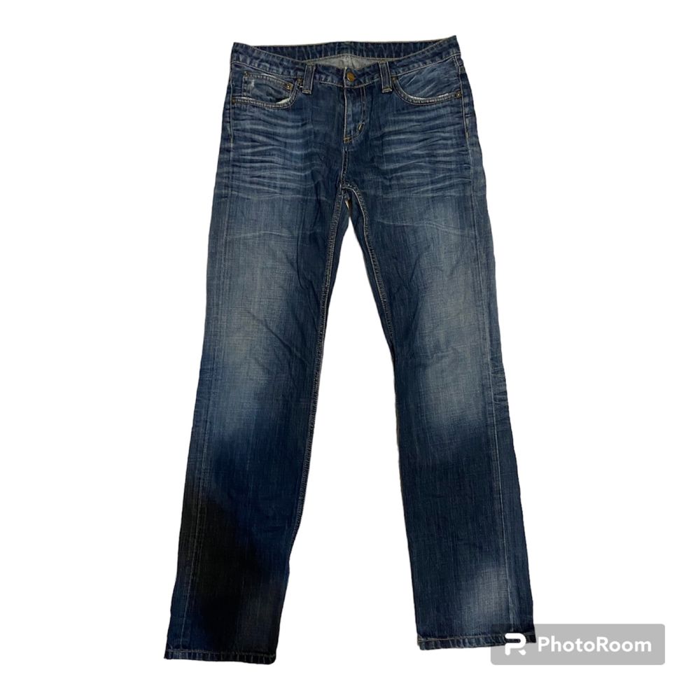 Spodnie jeansowe jeansy Carhartt W’ Slim 28x32 vintage retro