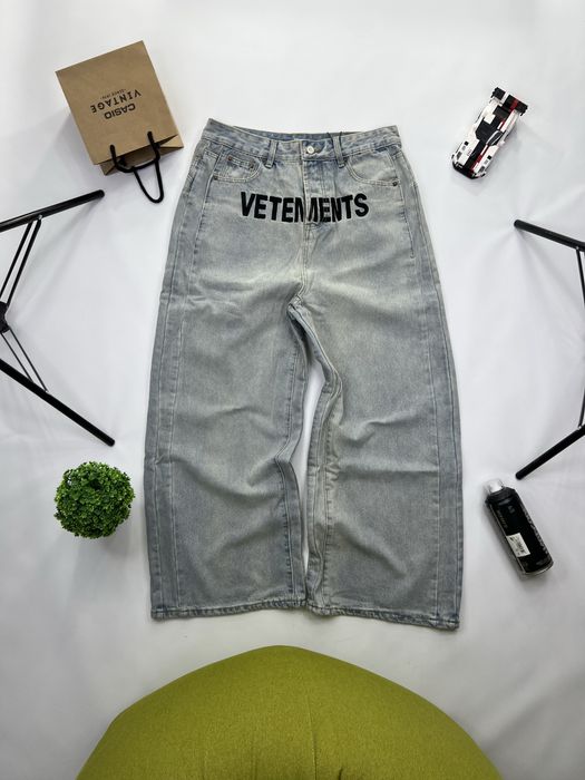 Штани VETEMENTS jeans джинси rap baggy cargo opium denim y2k sk8