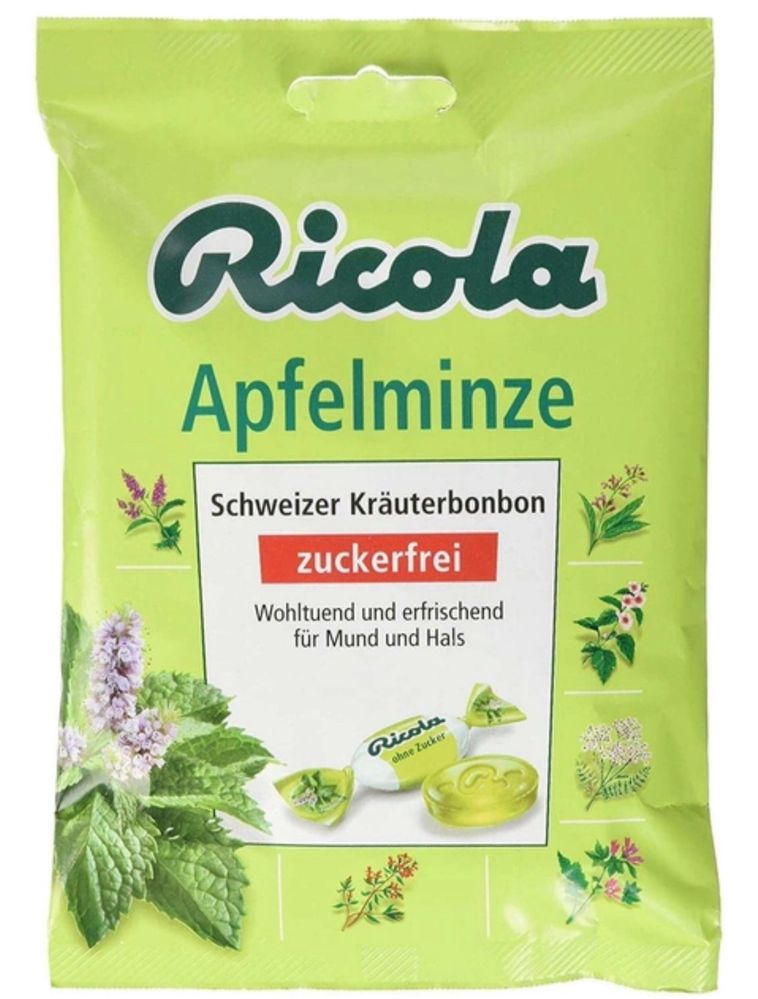 Льодяники Ricola без цукру