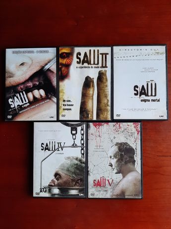 DVD's saga SAW I-V