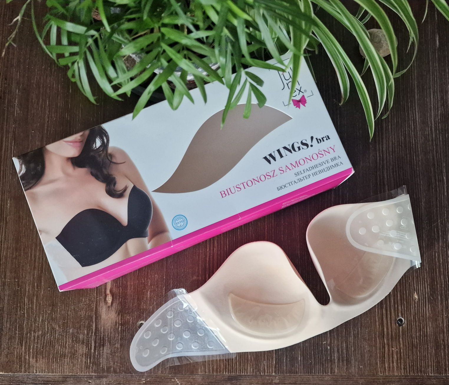 NOWY Biustonosz samonośny / bardotka samonośna Julimex Wings Bra - roz