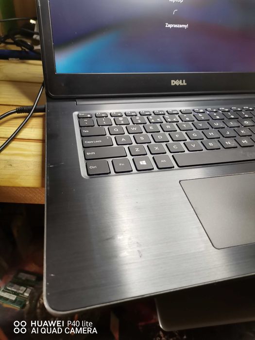 dell 14.1" i3-7gen , 8gb ddr4 , dysk m2 128gb ,win 11pro ,ładowarka