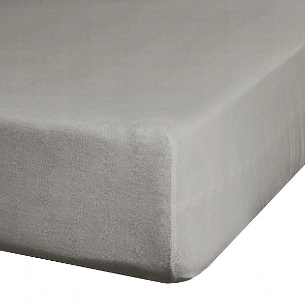 Prześcieradło Jersey4/160x200 wysokość 30 cm Srebrny