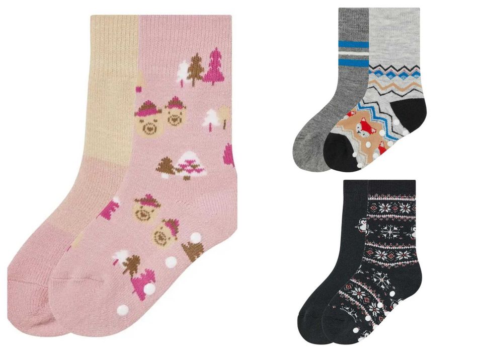 Термошкарпетки дитячі Lupilu(Німеччина) 2пари антиковзкі р. з 23 по 34