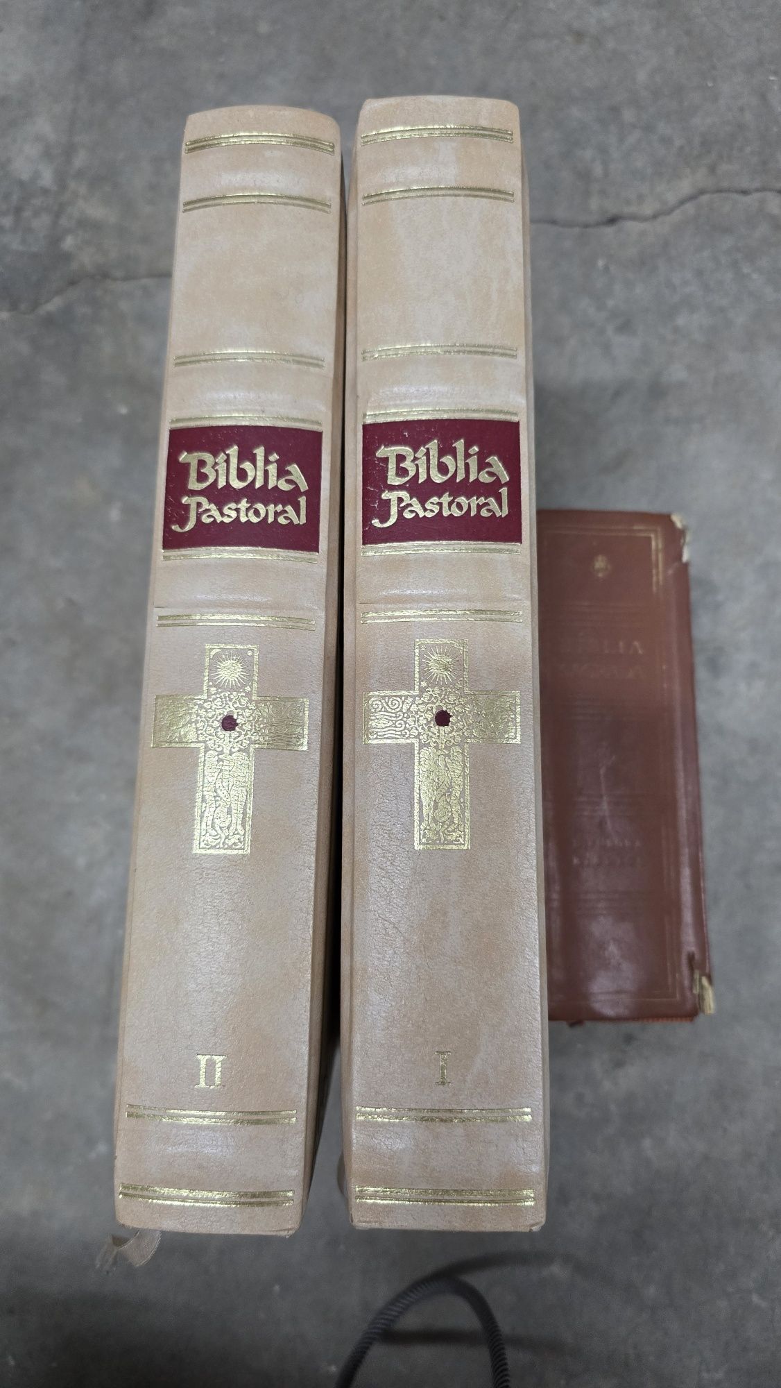 Bíblia Sagrada: 2 volumes de 2004 e 1 e 1968