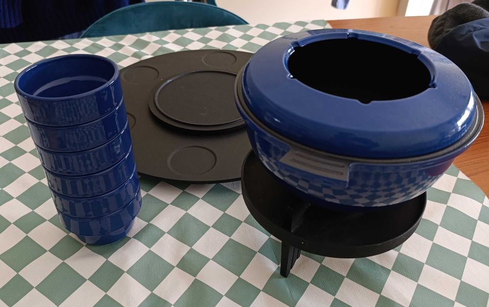 Conjunto fondue varias peças