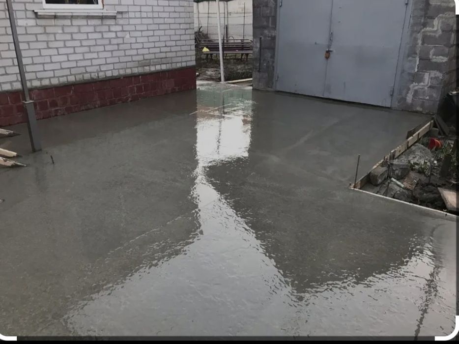 Бетоні роботи ,тераси,вимоцення фундаменти моноліт дренажі