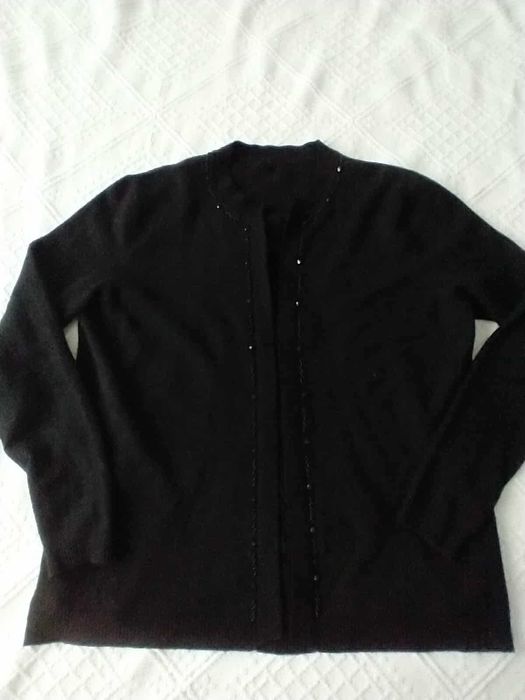 sweterek elegancki merino i kaszmir R.XL