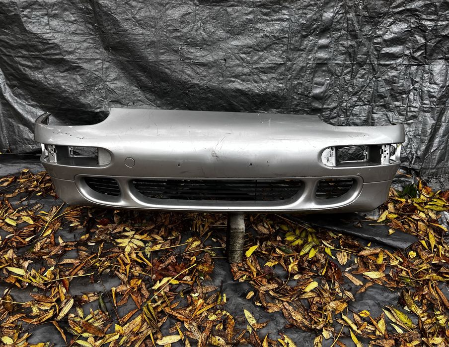 PORSCHE 911 993 CARRERA 4S TURBO zderzak przód przedni kratki oryginał