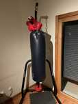 Suporte + Saco Box OutShock ( pouco uso ) (venda ou troca)
