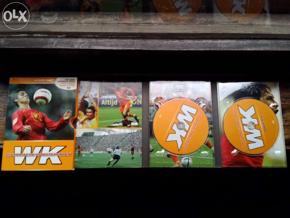 9 Dvds da história do futebol e dos mundiais