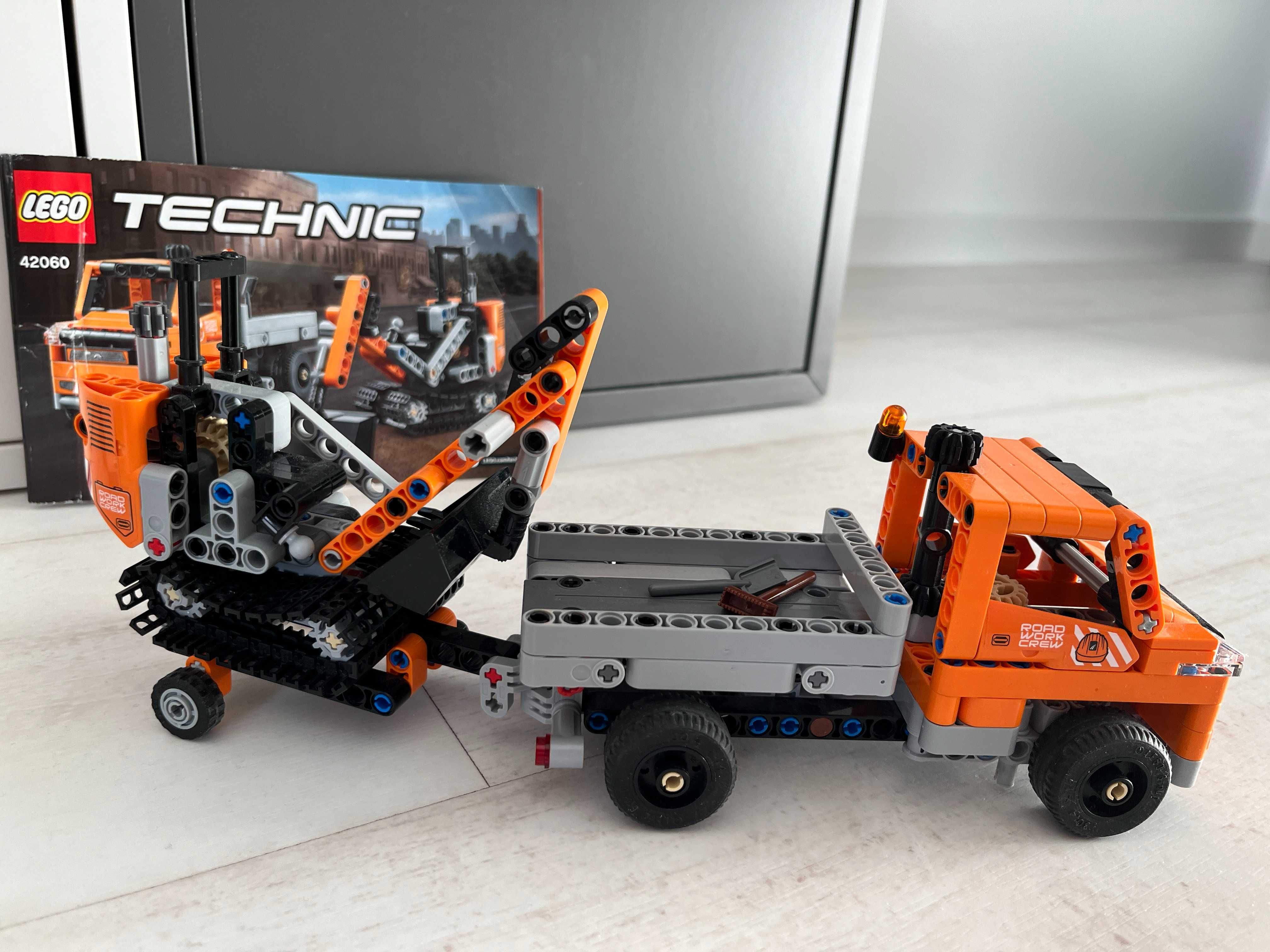 Lego Technic 42060 Zestaw Ekipa robót drogowych - komplet