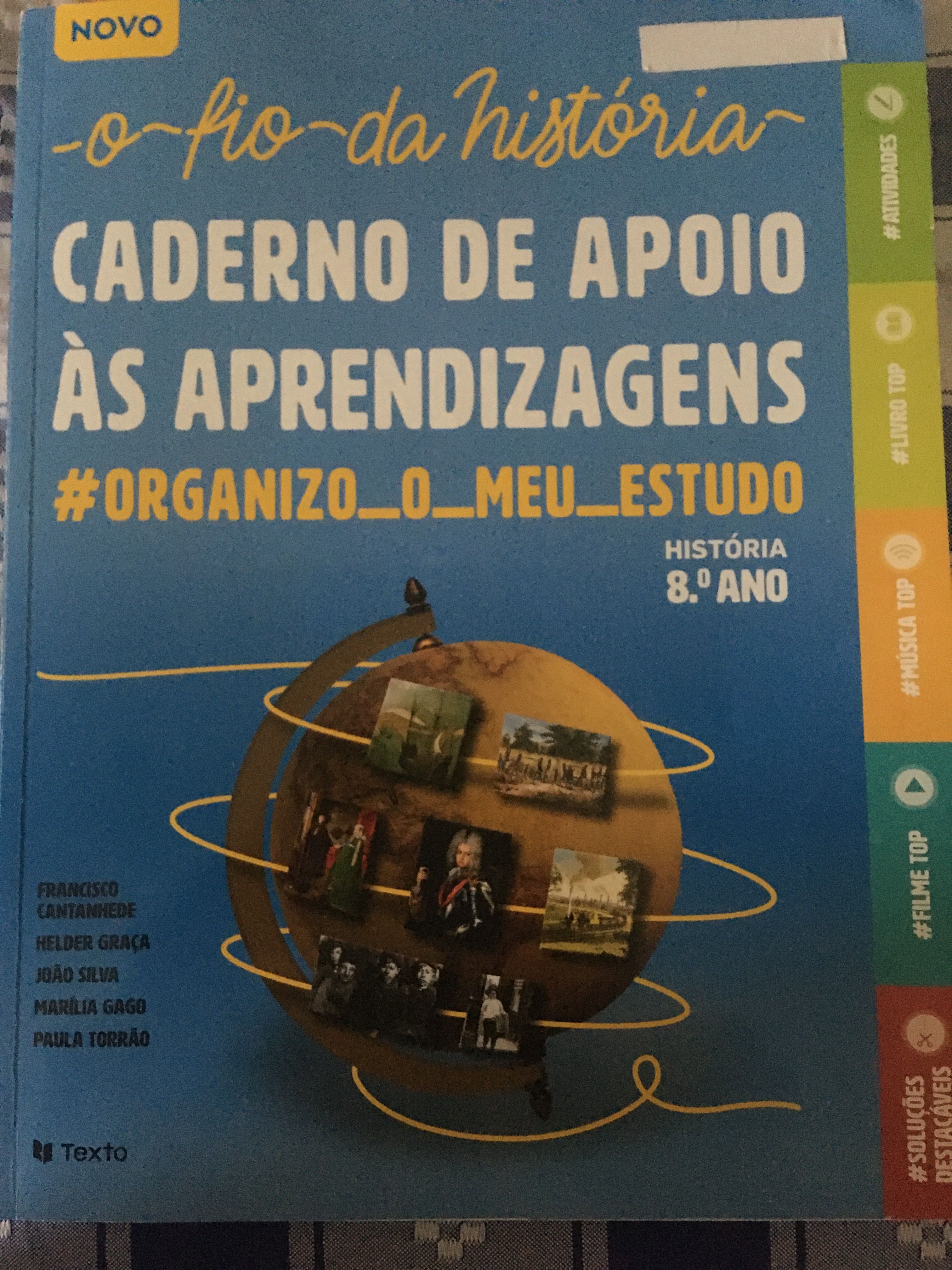 Caderno de atividades o fio de história  8