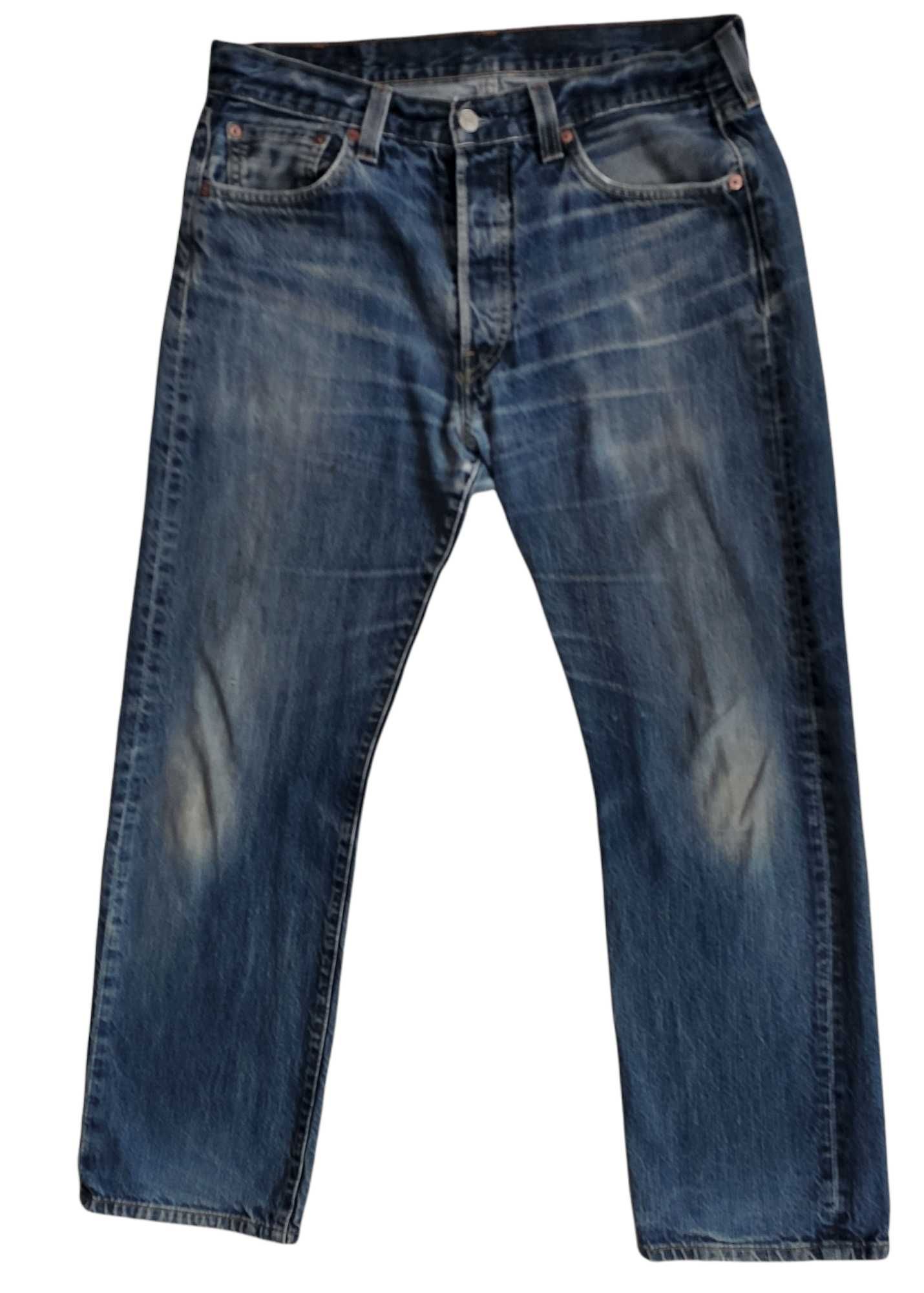 Levi's 501 W34/L30, spodnie jeansowe, stan bardzo dobry