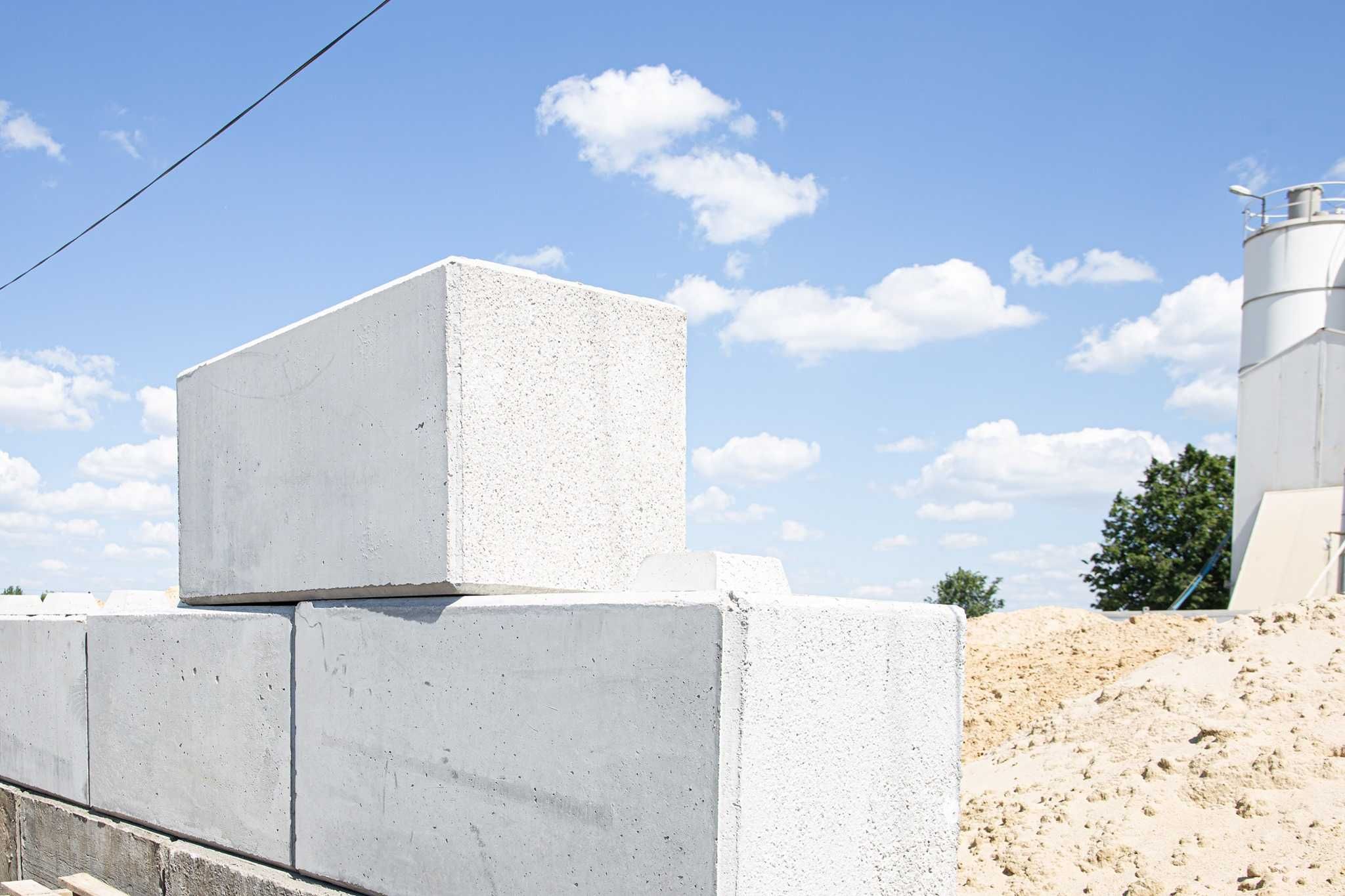 Bloki oporowe LEGO 60 x 60 x 60 , wyroby betonowe od ALFA-BET /LUBLIN