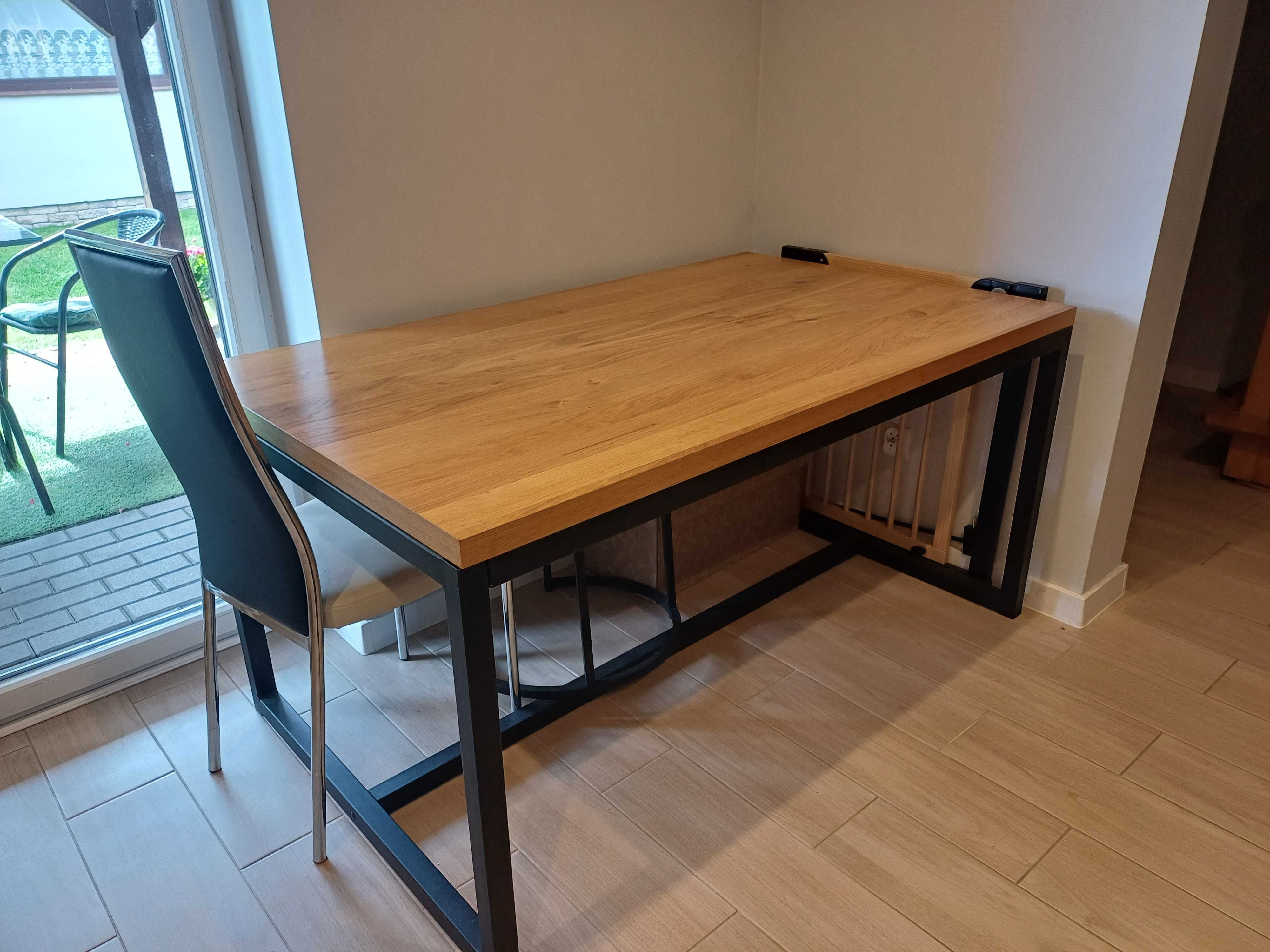 Stół 150×90 okleina naturalna dąb