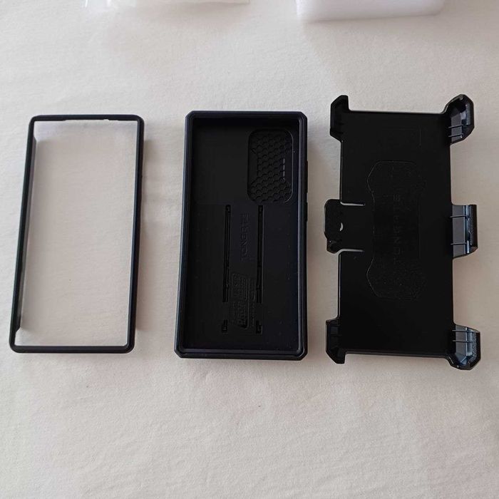 Чохол для Samsung Galaxy S24 Ultra, Tongate MECH Series Clip, чорний