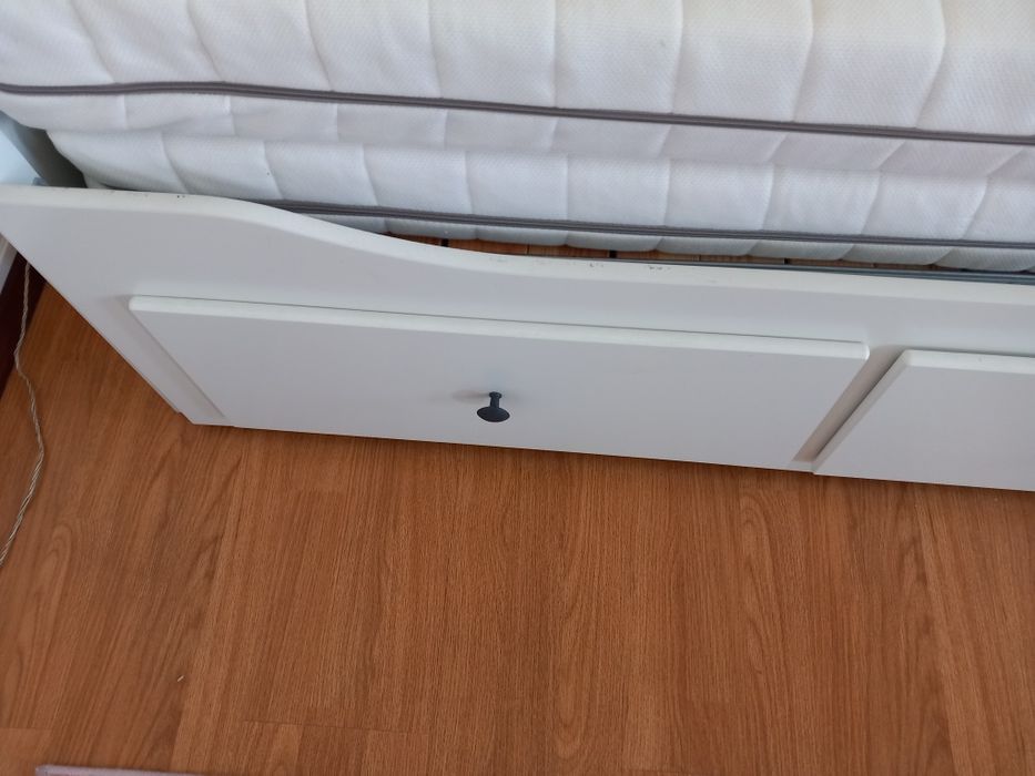 Cama individual (dupla] com 3 gav. 80x200cm