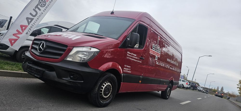 Mercedes Sprinter 316cdi 2.2 cdi Maxi klima pneunatycznyfotelz Niemiec