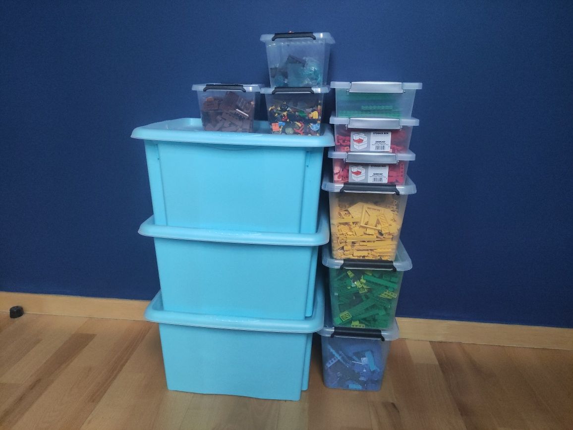 Klocki LEGO 16kg posortowane kolorami