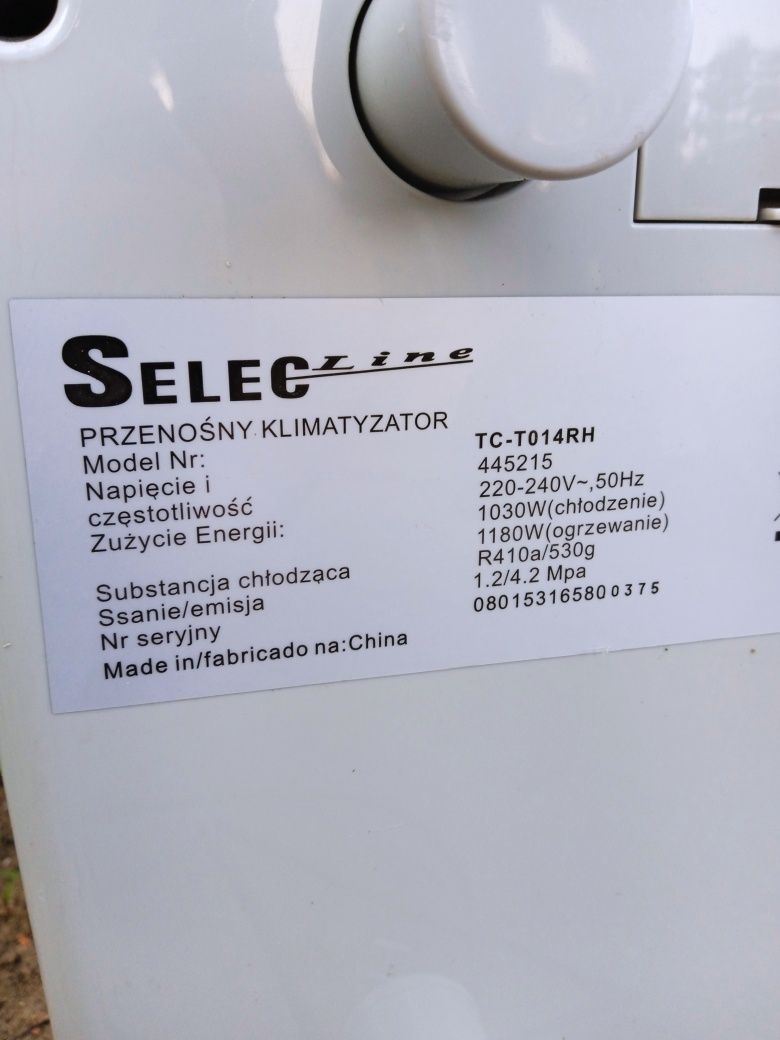 Klimatyzator przenośny