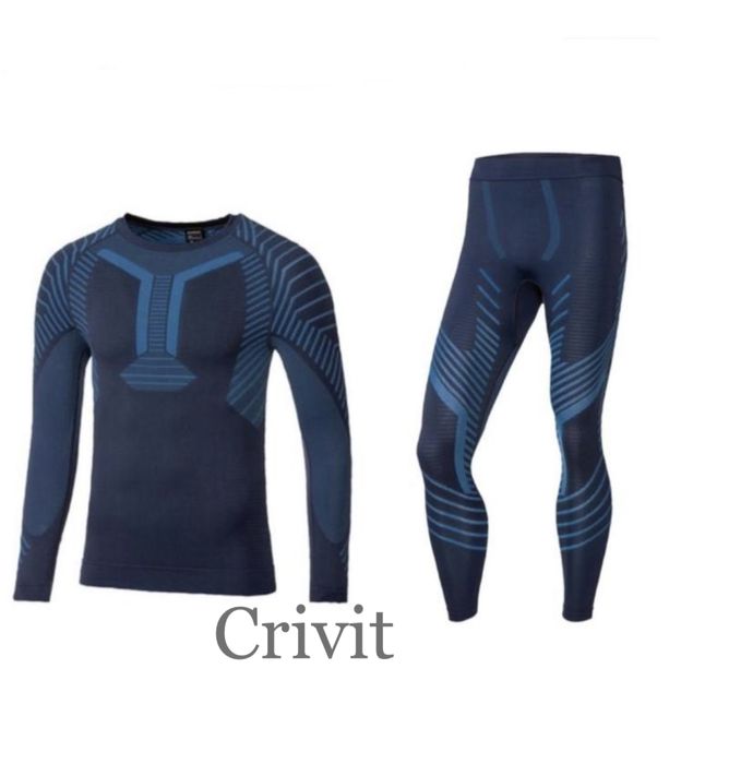 Комлект мужское зональное термобелье crivit термореглан термоштаны