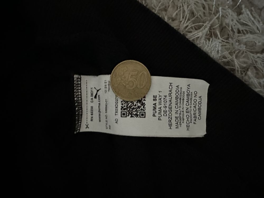 puma hoodie black
