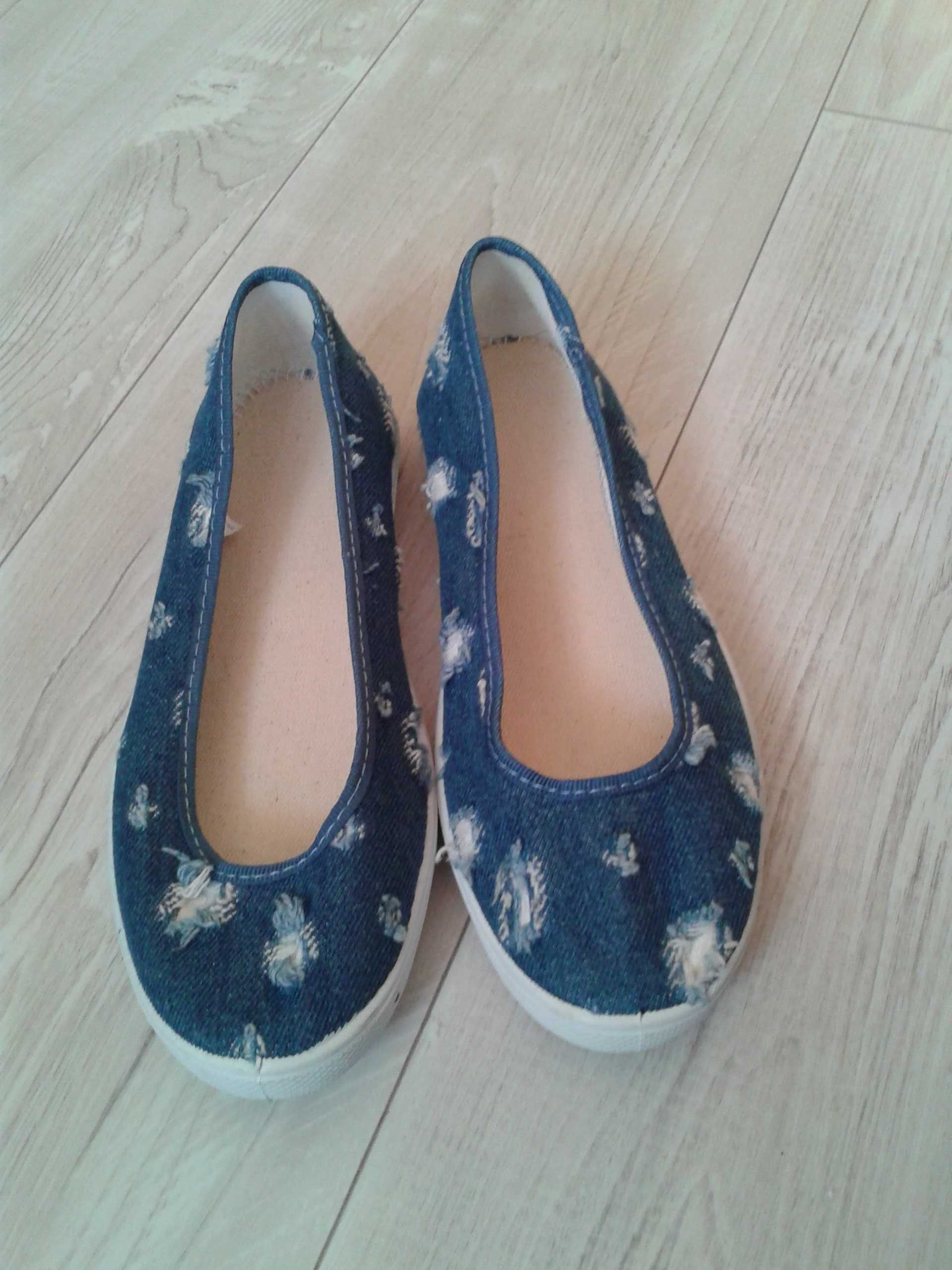 buty damskie, jarmirki, meszty, rozm. 36, NOWE