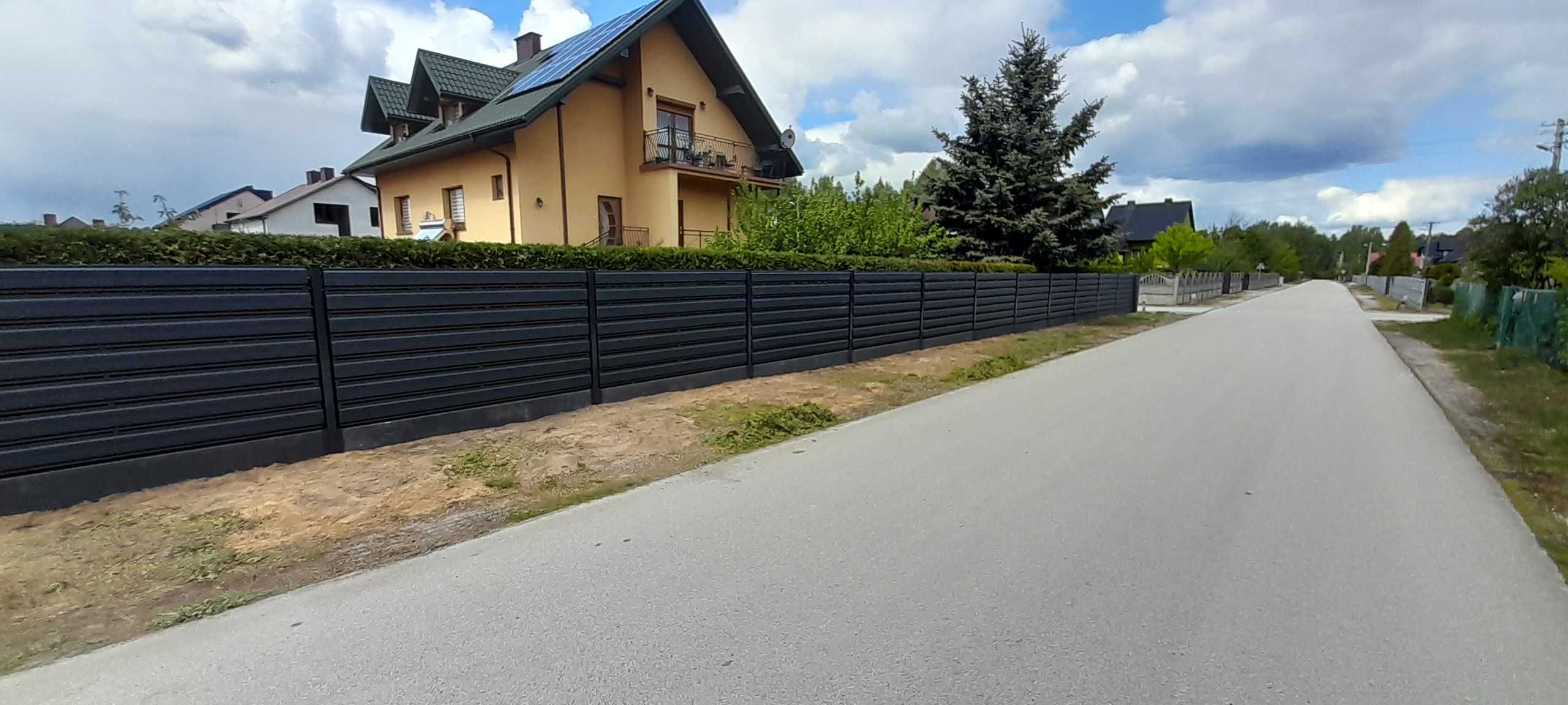 OGRODZENIE OGRODZENIA sztacheta metalowa palisadowe panelowe płot