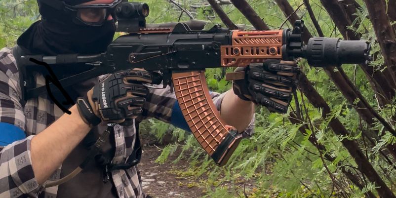 Arma airsoft hpa AK 74