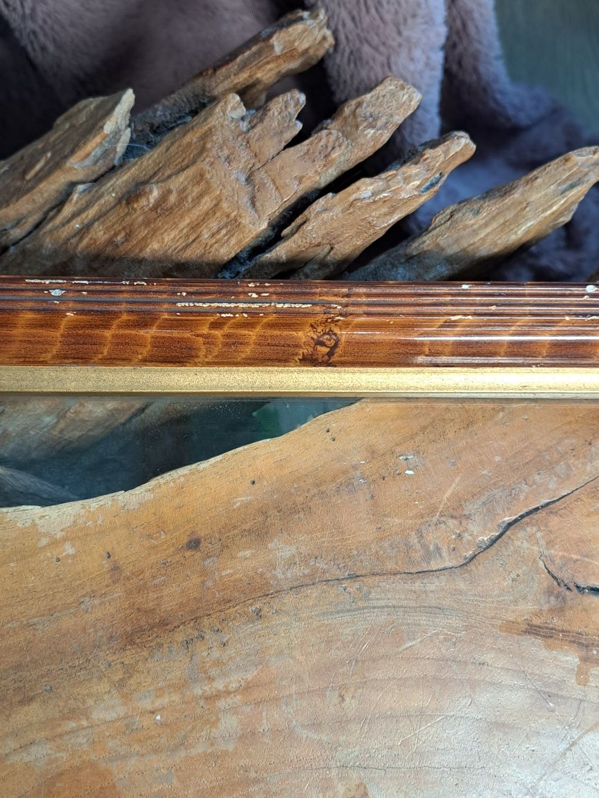 Stara drewniana Ramka