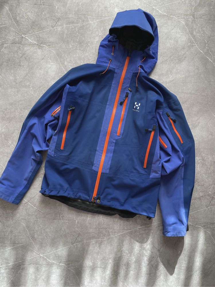 Мужская ветровка Haglofs gore tex softshell.