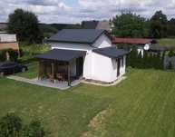 Duża działka ROD 436m2 z domkiem 48m2 taras SAUNA DOMEK RODOS Słocin
