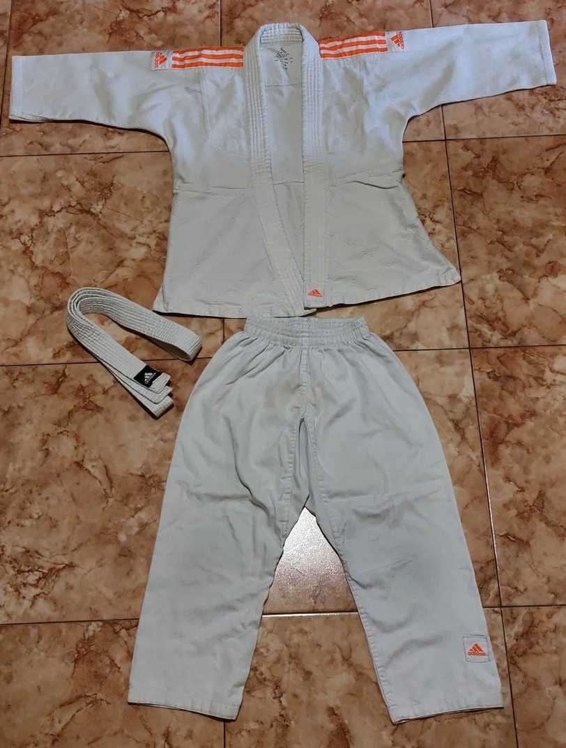 Детское Кимоно Adidas (140 см) Куртка+Штаны+Пояс