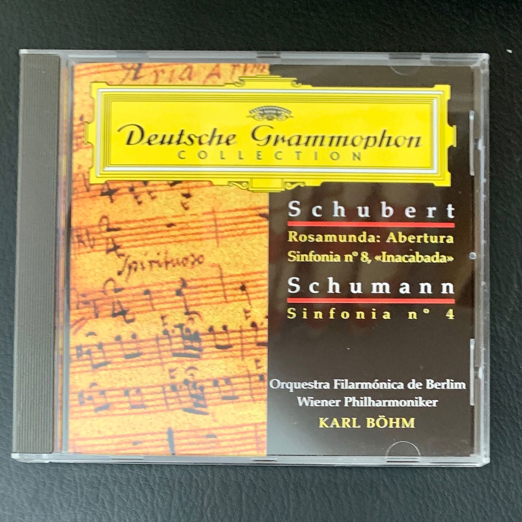 21. Schumann, Schubert: sinfonias, concertos, lieder, CDs clássica